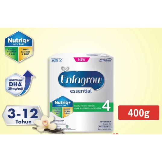 Enfagrow Essential Tahap 4 Vanila 400gr