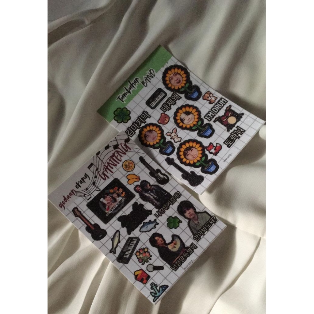 DAY6 STICKER PACK (A6) VINYL + GLITTER