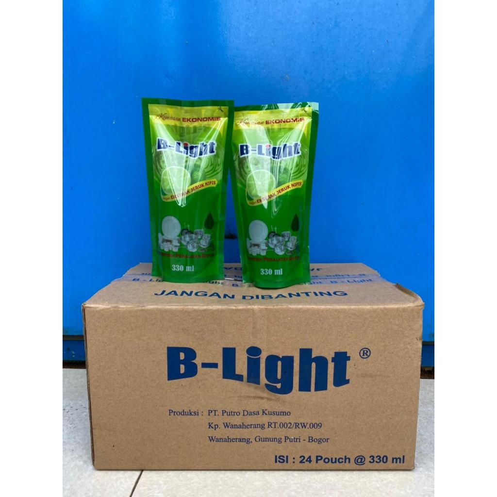 ( HARGA GROSIR 6-24 PCS) SABUN CUCI PIRING B.LIGHT 330ML/ SABUN CUCI PIRING KEMASAN
