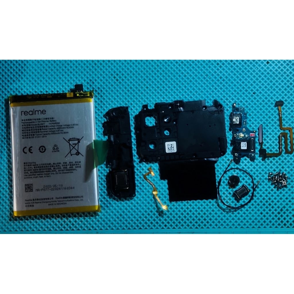 FX FLEXIBLE PCB CAS SPEAKER ANTENA REALME C31 ORI COPOTAN SECOND
