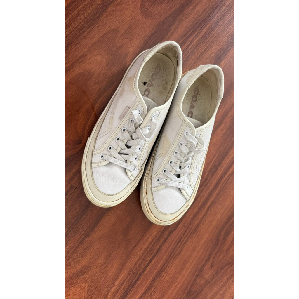 PRELOVED COACH SNEAKERS white