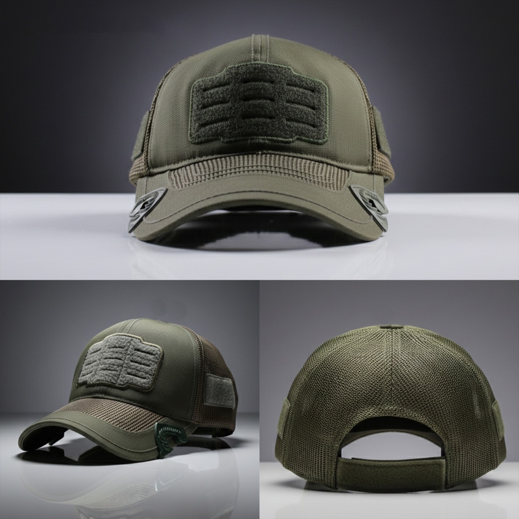 Topi Tactical Dewasa Premium Cordura Stretch