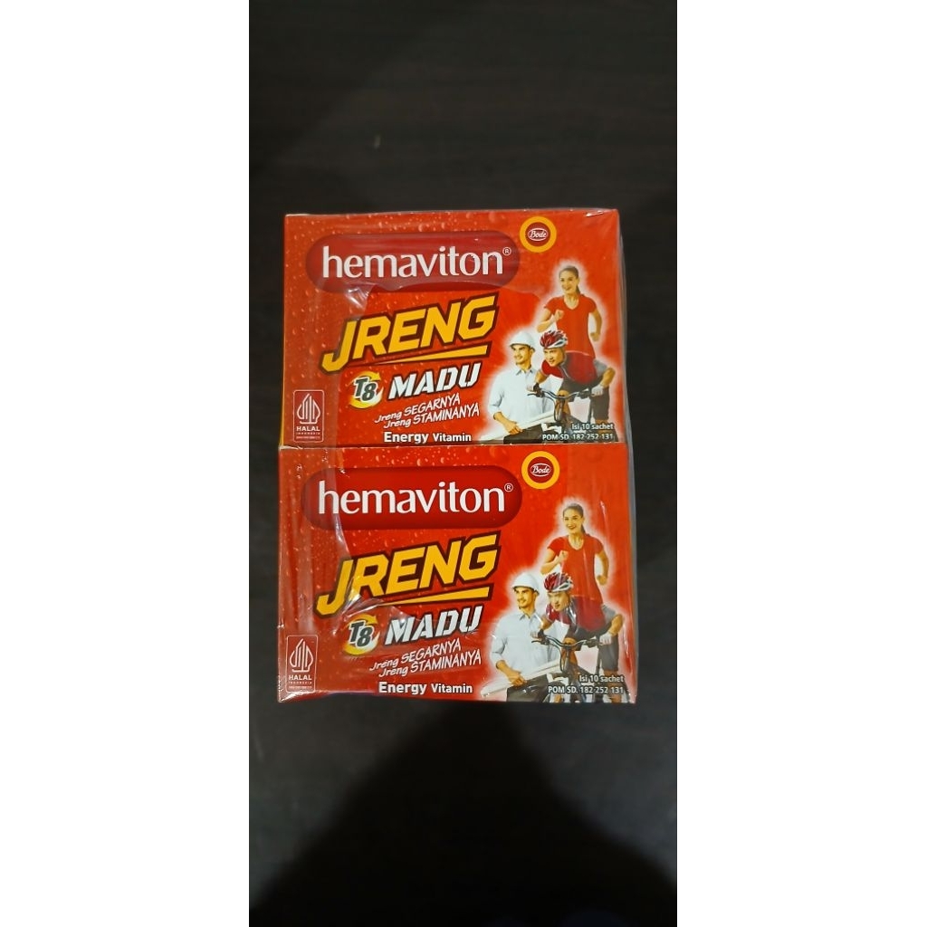 Hemaviton Jreng 1box isi 10pack, 1pack isi 10pcs