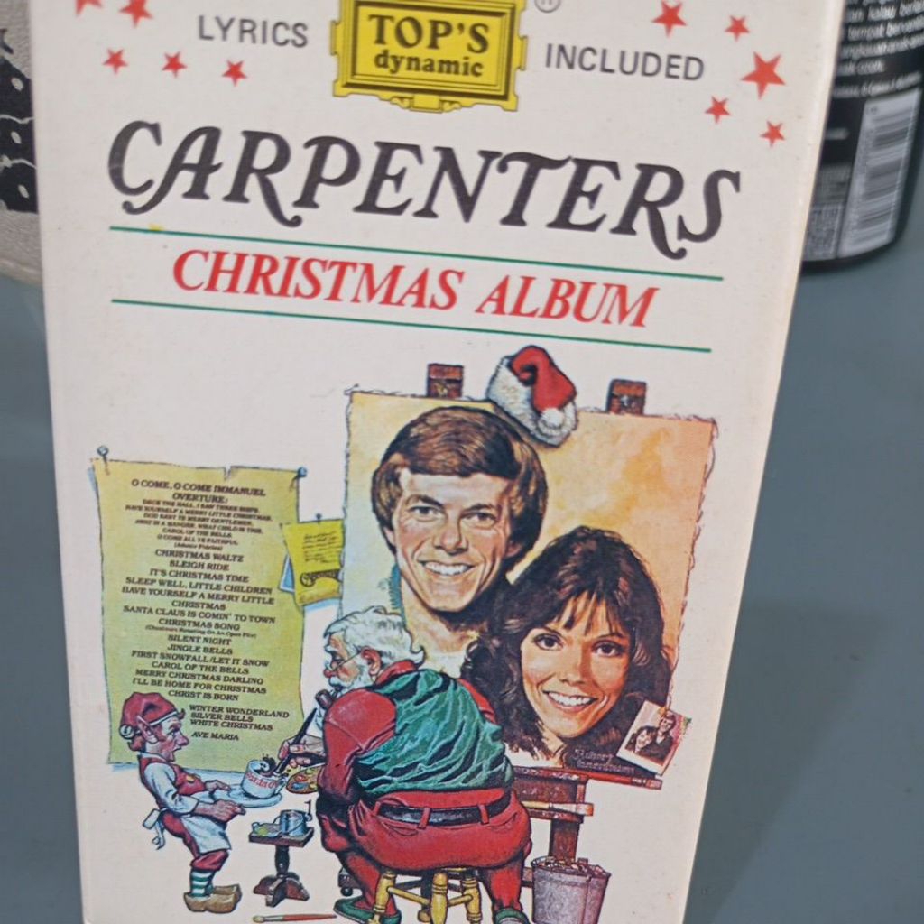 kaset rohani carpenters christmas portrait