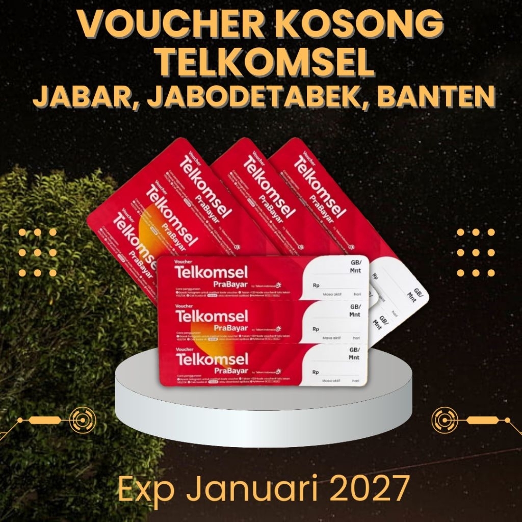 VOUCHER KOSONG TELKOMSEL