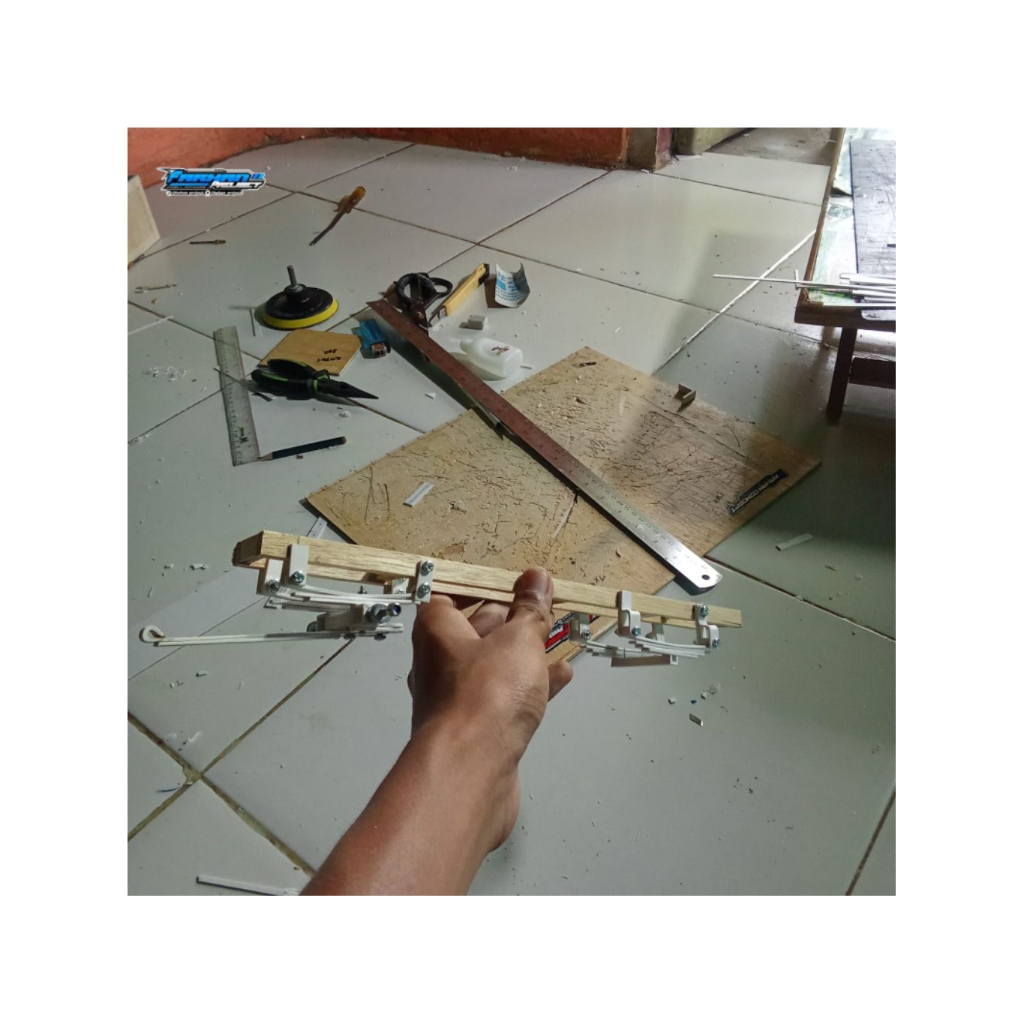 [COD]Sasis miniatur truk oleng satu set plastik V2 farhan project