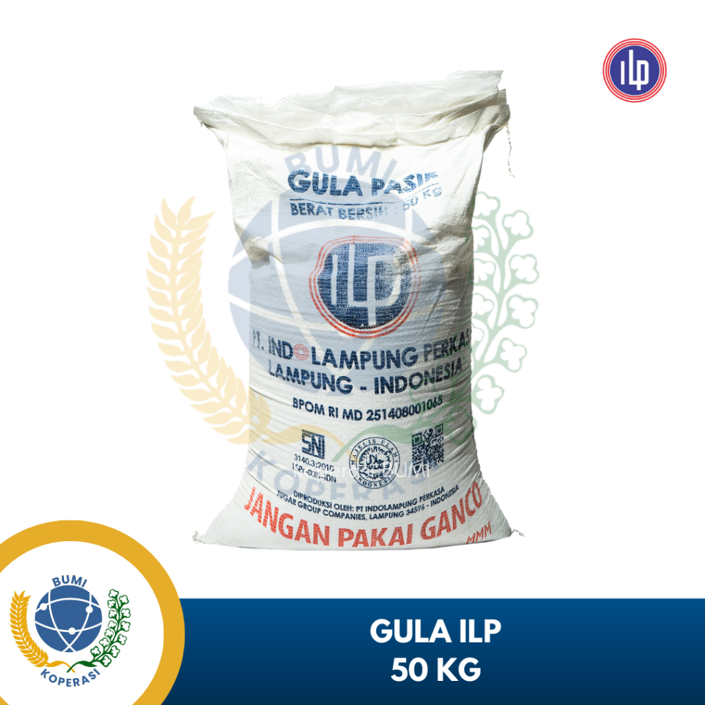 Gula Pasir ILP Gula Pasir Indo Lampung Perkasa 50 Kg