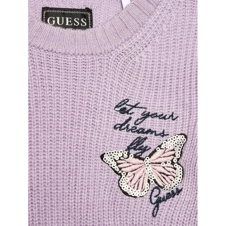 GUESS KIDS - GIRL TOD LS SWEATER DRESS (D24) - K3BK20Z39T0
