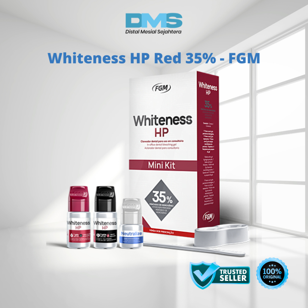 Dental FGM Whiteness Hp Red 35% Bleaching | Bleaching Red | Pemutih Gigi