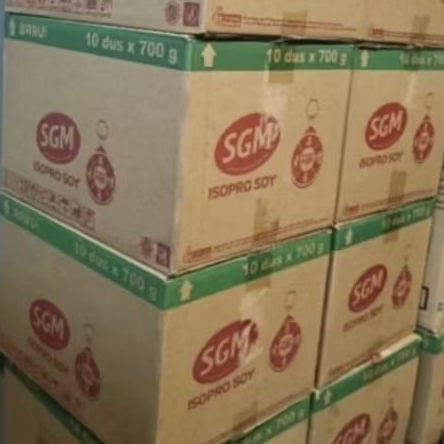 SGM Eksplor ISOPRO SOY 1+ 700g 27 karton  - Susu Pertumbuhan Soya untuk Anak Alergi Susu Sapi