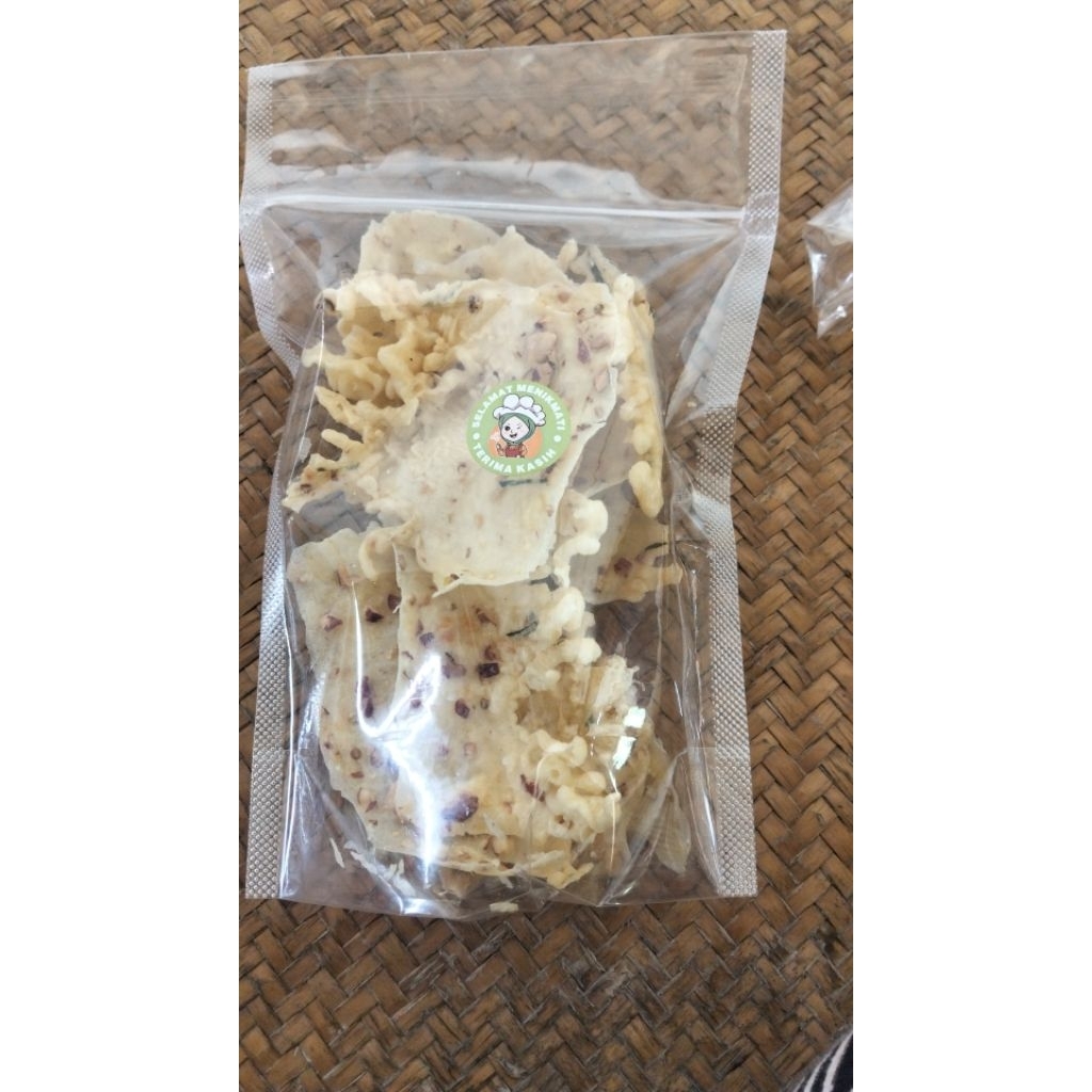 1kilo rempeyek kacang daun jeruk