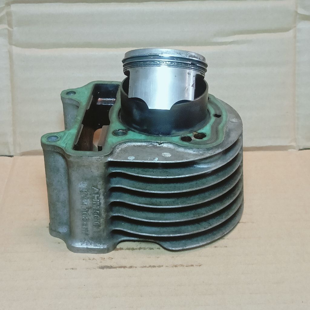 blok bahan beat fi k44 Scoopy fi stater halus buring boring liner