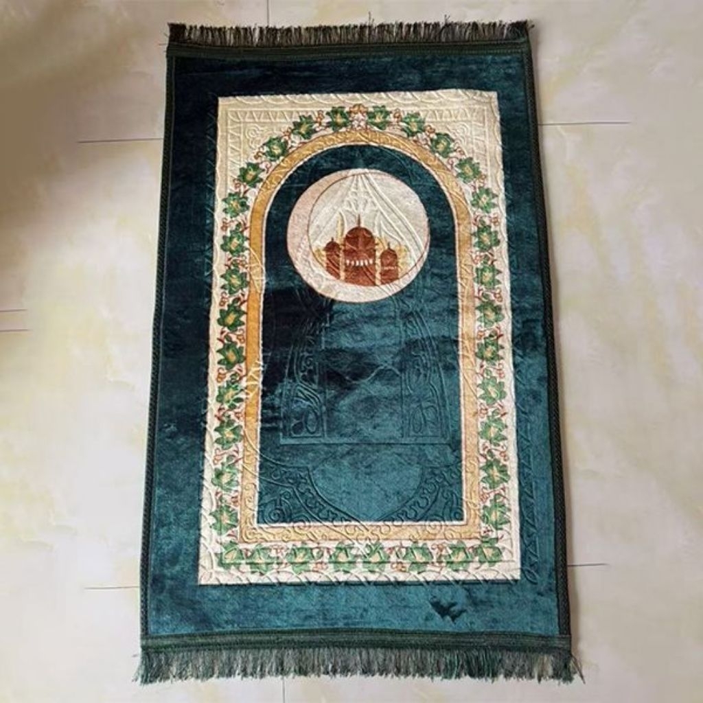 Sajadah Tebal Empuk Turki Premium Sajadah Busa Kiswah