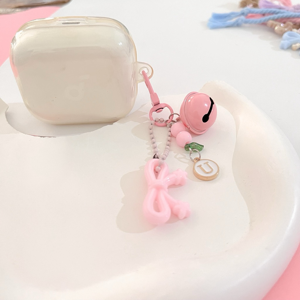 Promo(A-P)Gantungan Kunci Custom Huruf Enamel/ Keychain Bisa Custom Huruf Enamel Liontin lucu Ganci 