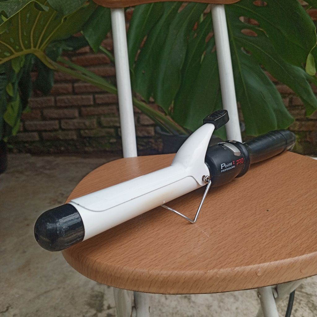 Catokan rambut curly merk PointZ original preloved (sekelas Babyliss)