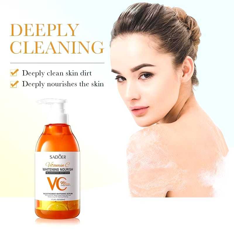 208 sabun pemutih badan pemutih badan pemutih badan sabun 520ml Pemutih seluruh tubuh Shower gel Vit