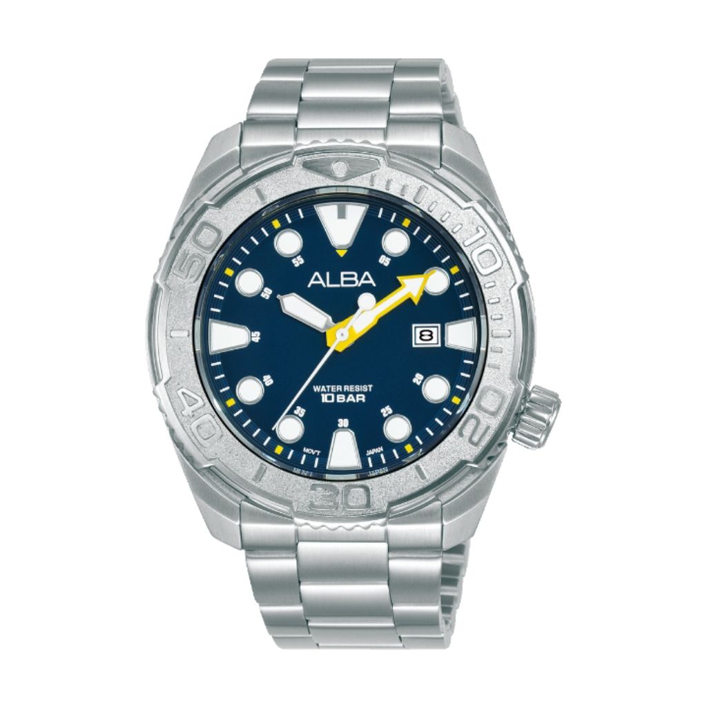 Alba AG8M19#AG8M19#AG8M19X1#Alba AG8M19X1#Jam tangan pria Alba AG8M19#Man watch Alba AG8M19X1