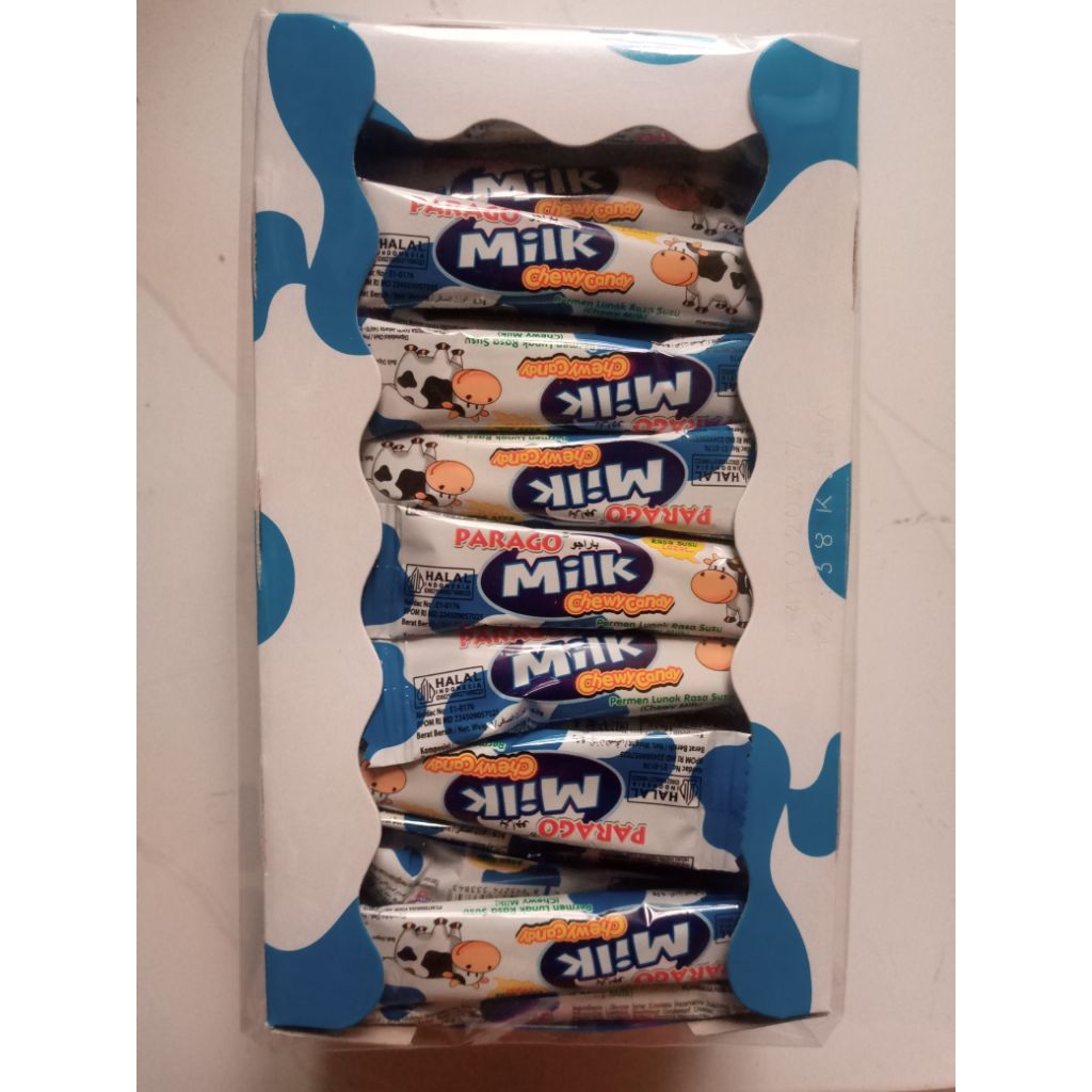 Permen parago Chewy candy 80pcs rasa susu