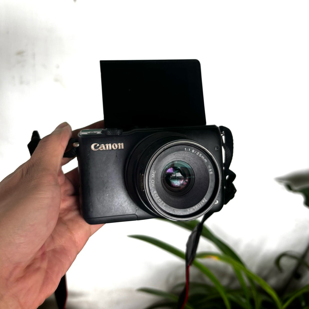 MIRRORLESS CANON M10 LENSA FIX BLUR BOKEH