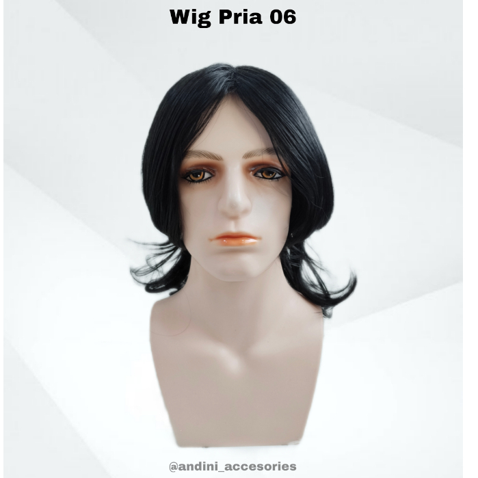 wig Korea pria/wig Korea cowo/wig mullet pria/wig mullet 06