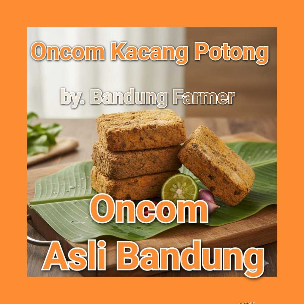 2 PCS ONCOM POTONG KACANG ASLI // ONCOM BANDUNG