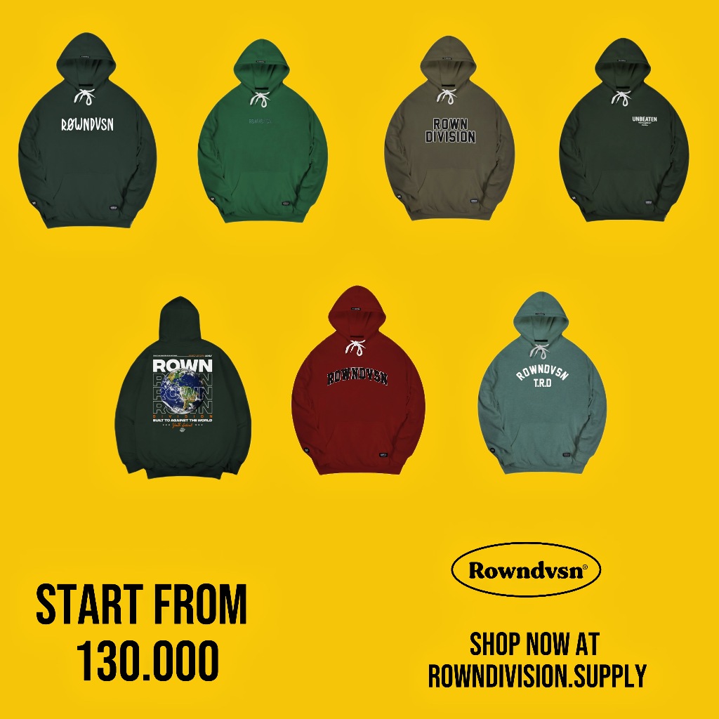 Hoodie 130.000  (D) Rowndivision.supply - Rowndivision Jacket Special Price 130.000