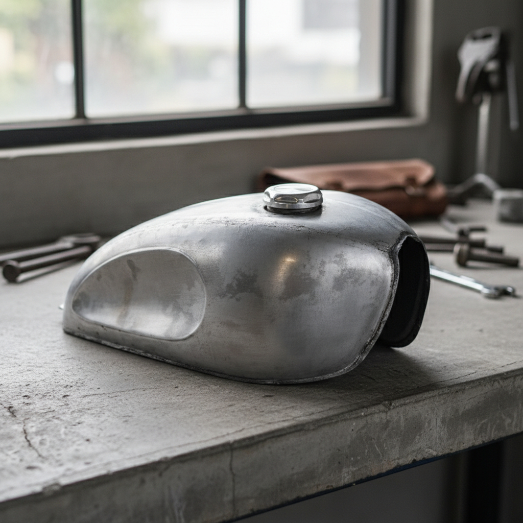 Tangki British Triumph Motor Custom Classic Retro