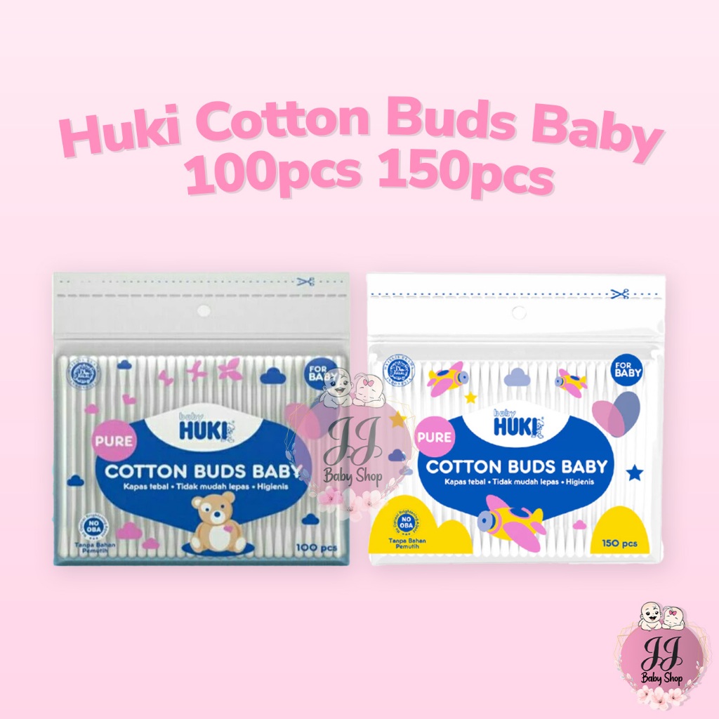 Huki Cotton Bud Baby 100pcs/150pcs