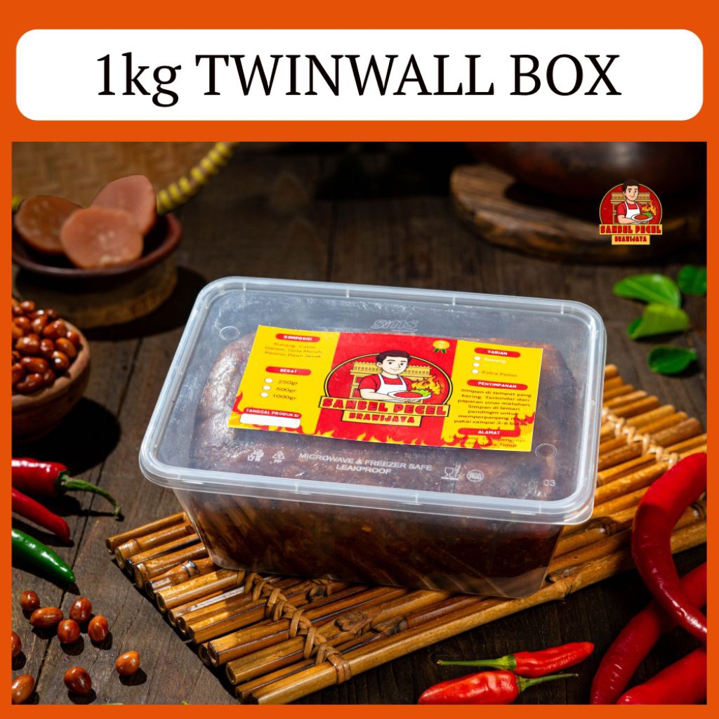 Sambel Pecel Brawijaya Khas Kediri 1Kg | Sambel Pecel Instan Terbaik