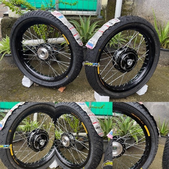 PAKET SET SVELG RX KING EXEL ASIA R18 160 185 SET BAN BATTLAX BT46