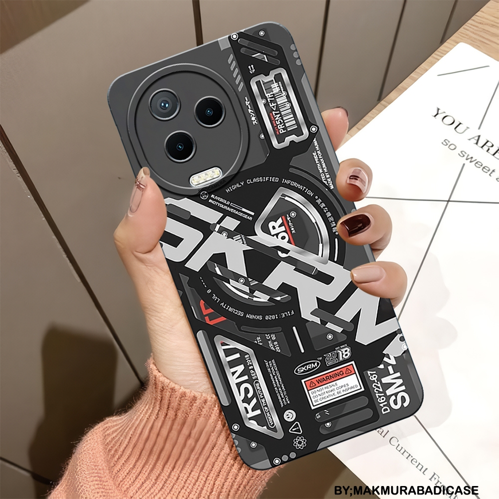 Case Compatible Infinix Note 12 2023 - Infinix Note 12i 2022 - Infinix Note 11 NFC  - Motif Aestheti