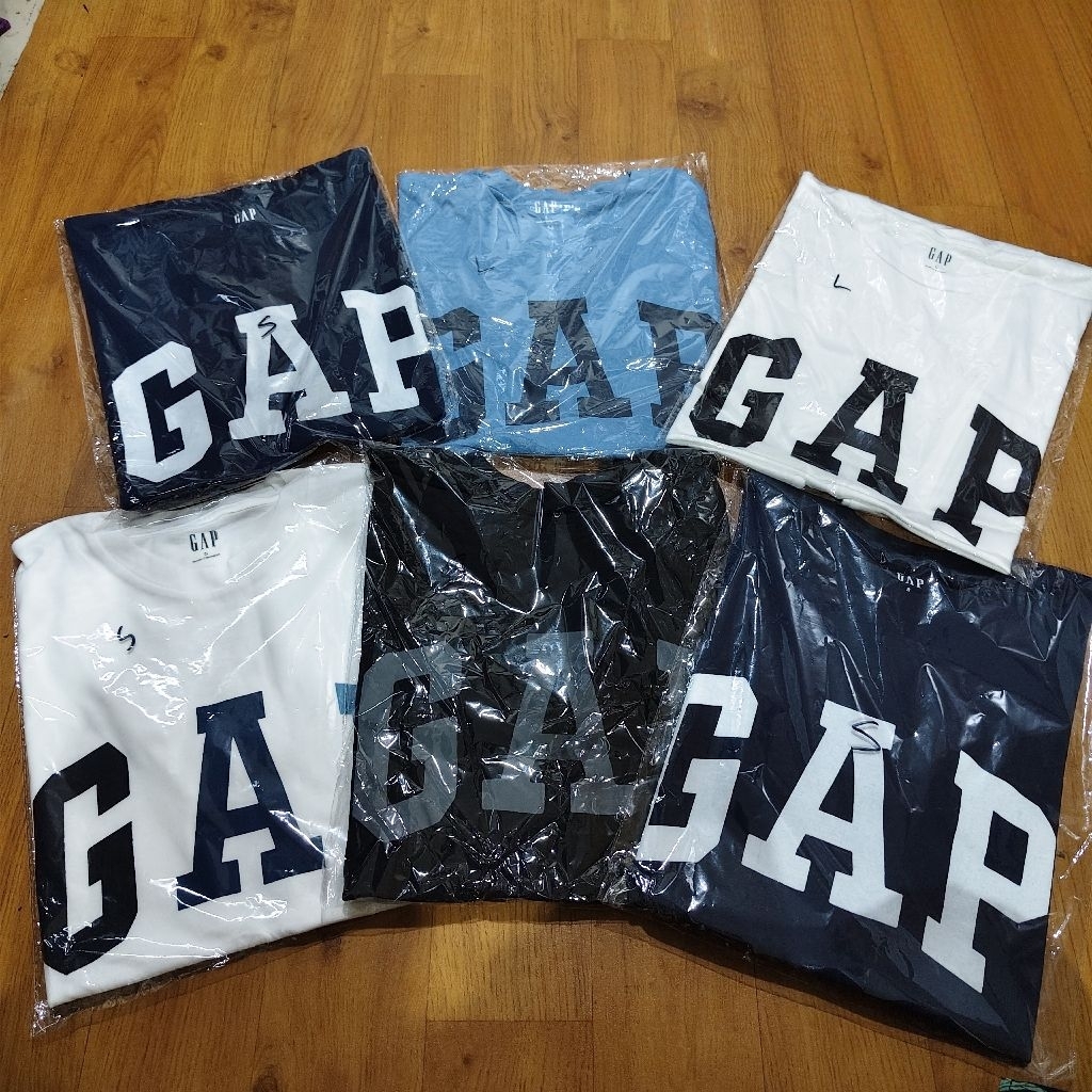 Kaos GAP Kaos Pria Wanita Kaos Katun Stretch Kaos GAP