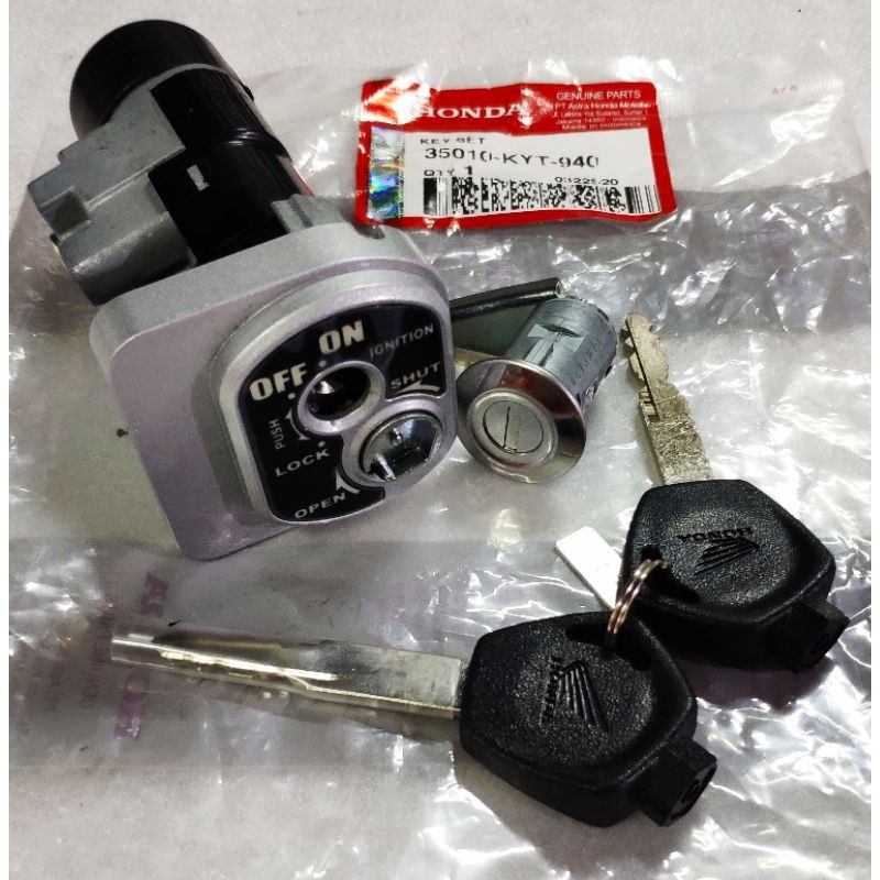 35010KYT940 Kunci Kontak Scoopy Karburator Ori AHM