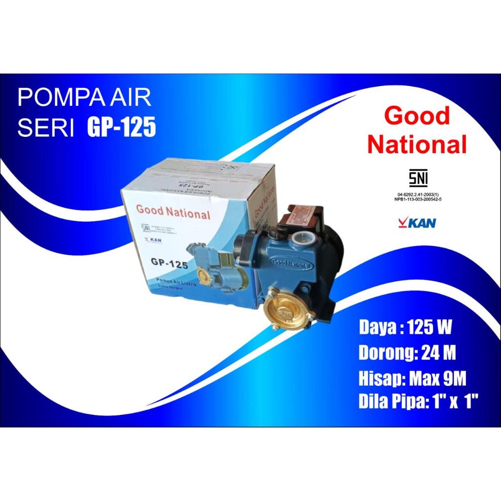 pompa air nasional gp 125 mesin pompa air nasional gp 125 pompa air sumur dangkal