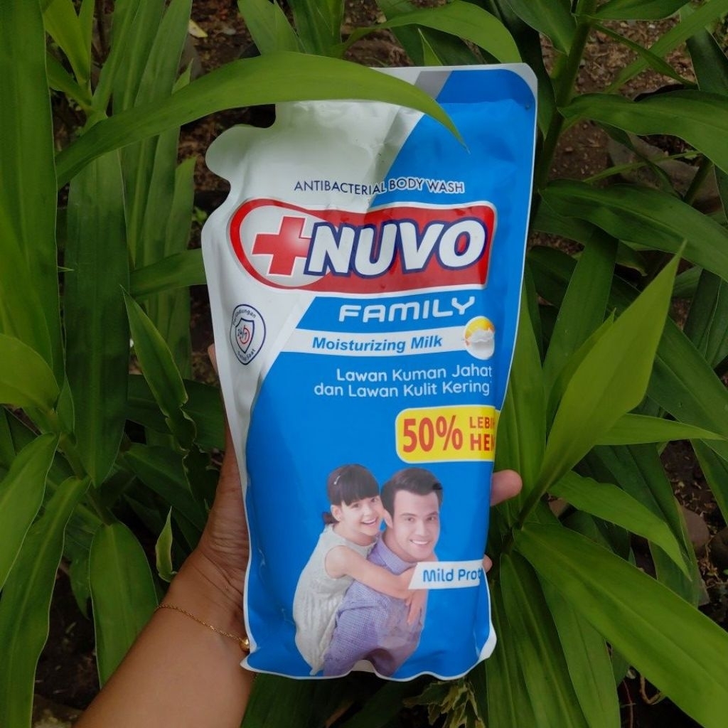 Nuvo Biru / Sabun Mandi cair / Sabun mandi / Sabun / Sabun Mandi jumbo