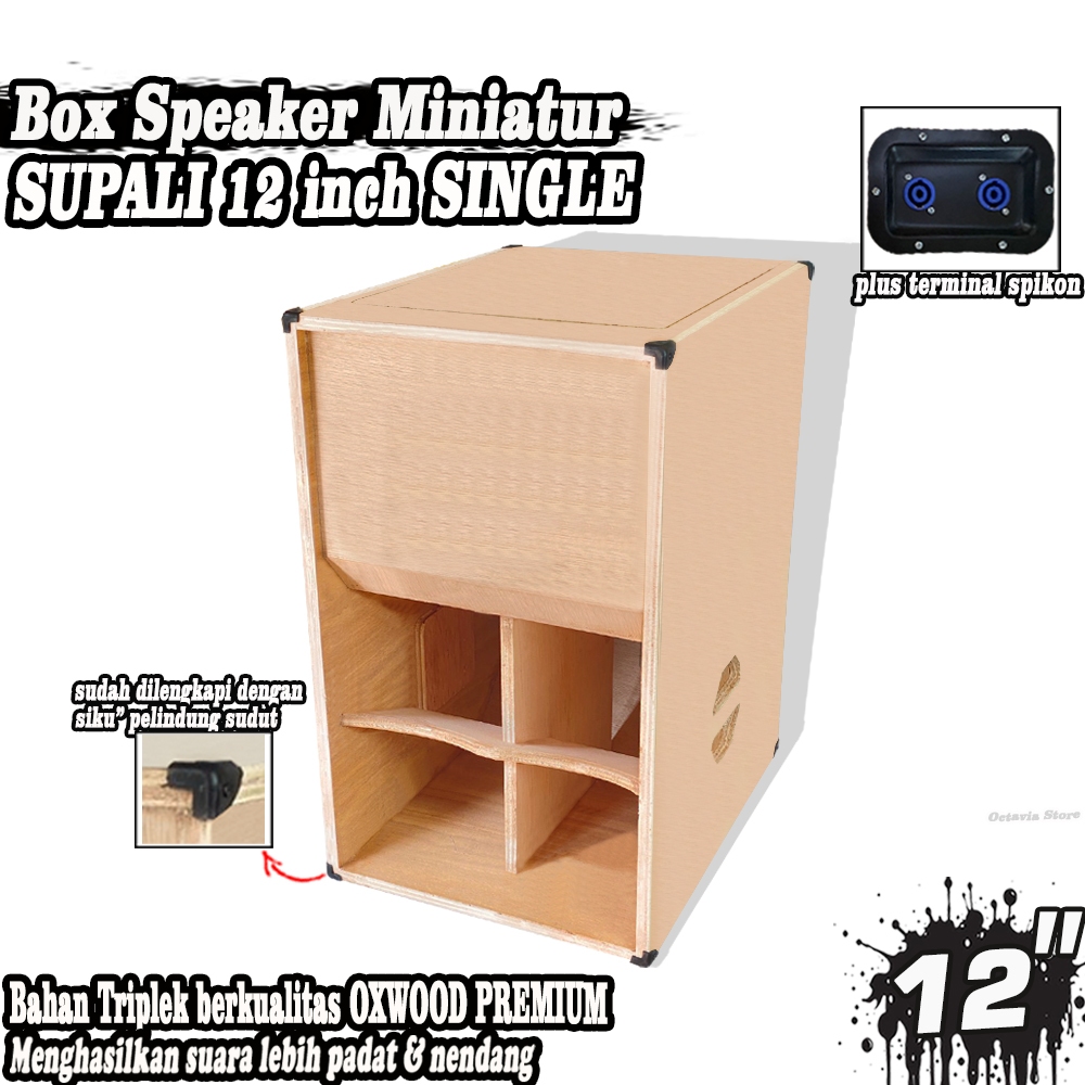 Box Speaker MINIATUR SUPALI 12 Inch