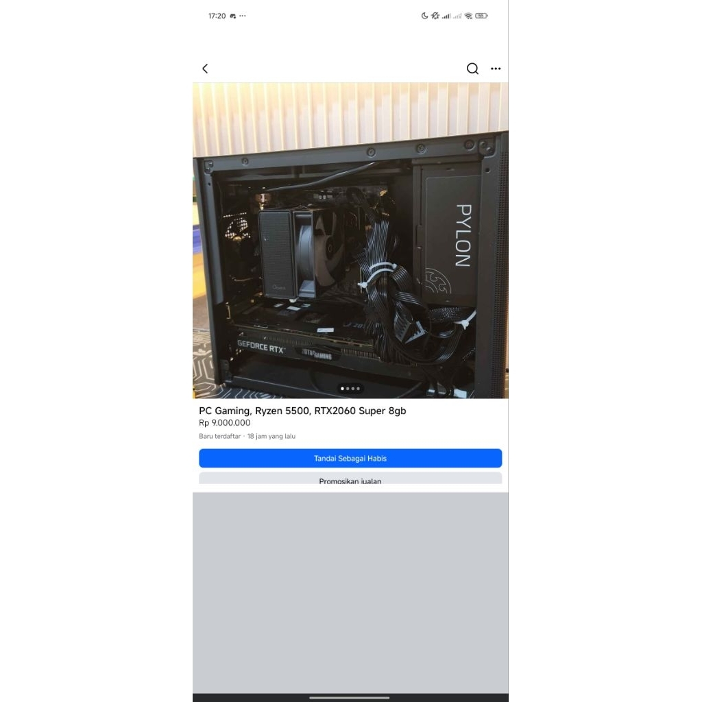 PC gaming rtx 2060s 8gb