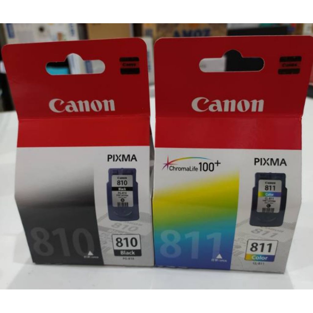 CATRIDGE PRINTER CANON PIXMA  810/811 BEKAS DAN BARU . BACA DESKRIPSI PRODUK TERLEBIH DAHULU