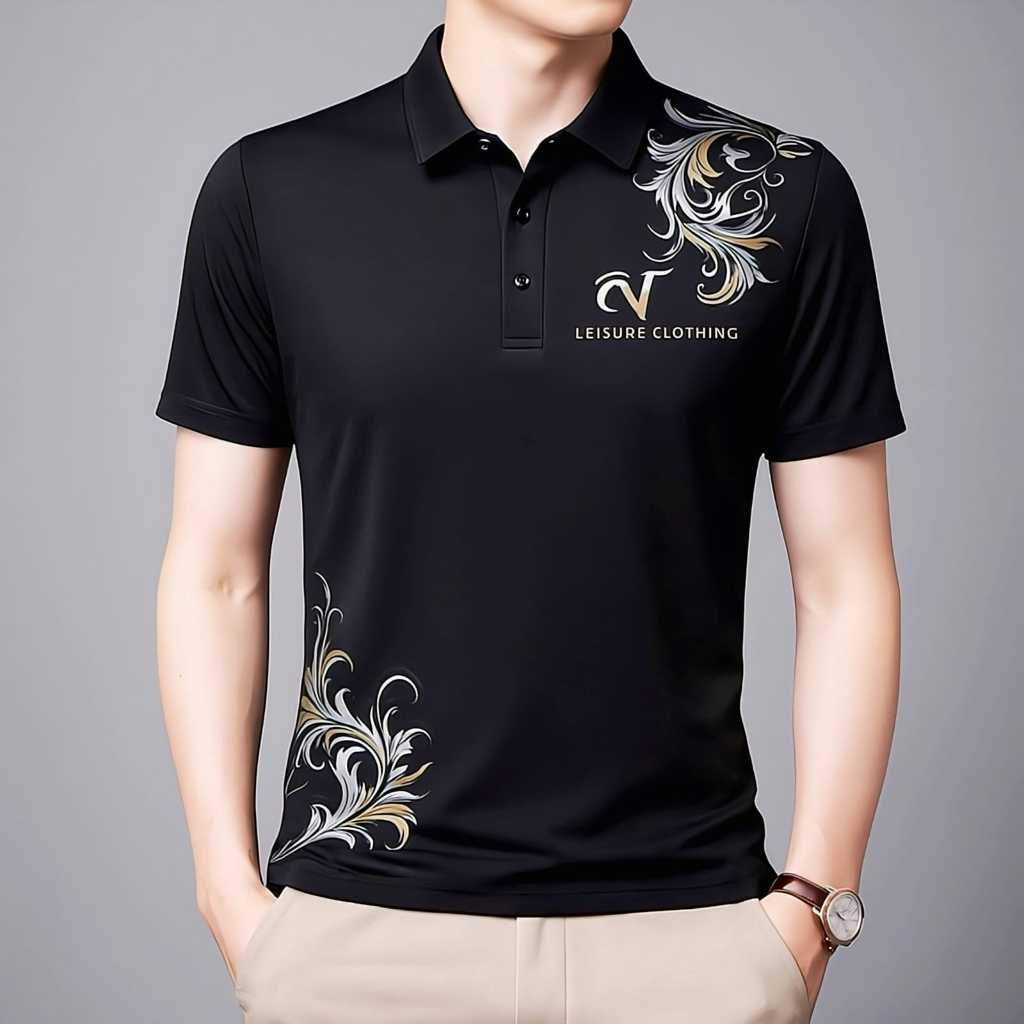 93DISTRO-Baju kaos kerah LEIS  keren terbaru / baju full print kerah / kaos kerah wangky keren
