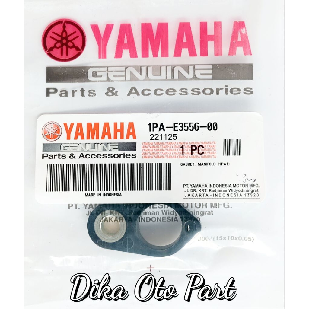 Gasket Perpak Paking Plastik Fiber Dudukan Injektor Injector Manifold Manifol Manipol Jupiter MX Kin