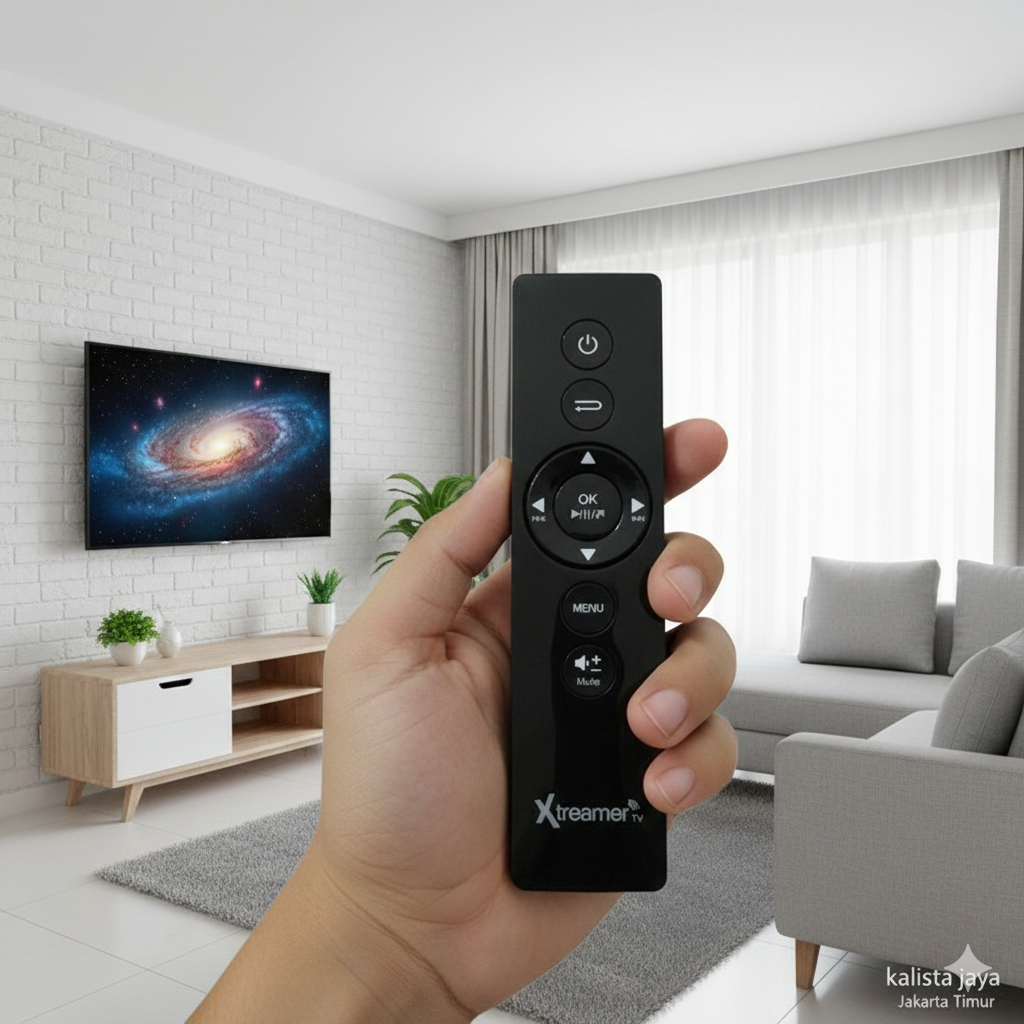 REMOTE SYB XTREAMER RECEIVER PARABOLA ORIGINAL ASLI