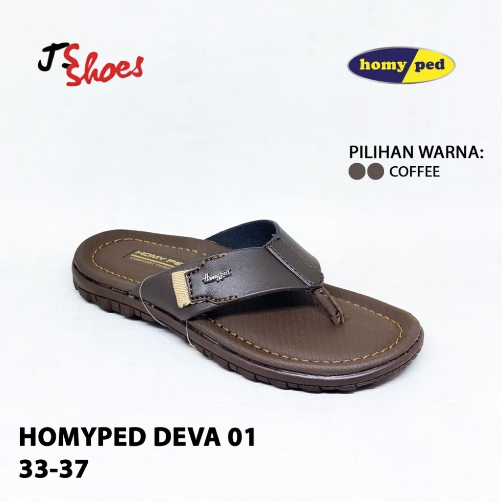 HOMYPED DEVA 01 - SANDAL JAPIT CASUAL ANAK COWOK MERK HOMYPED ORIGINAL