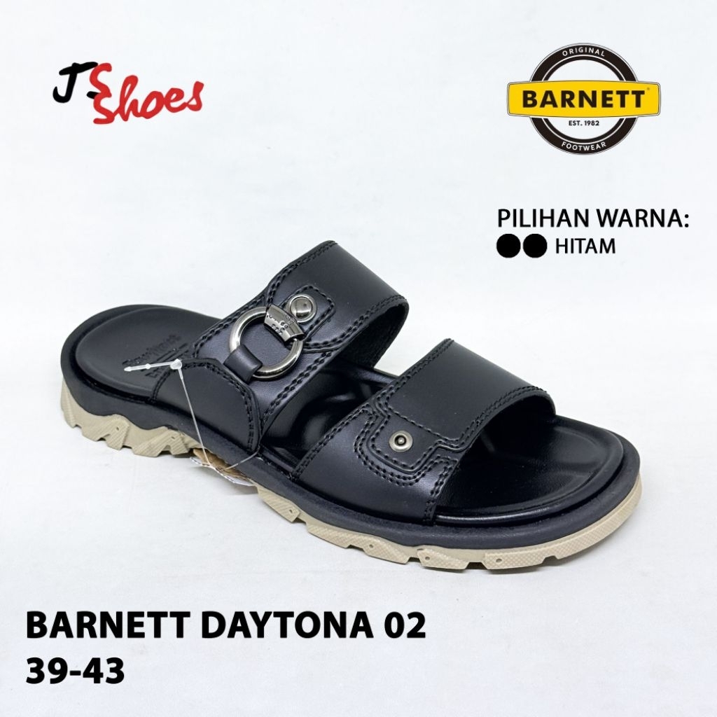 BARNETT DAYTONA 02 - SANDAL SLOP CASUAL PRIA DEWASA MERK BARNETT ORIGINAL