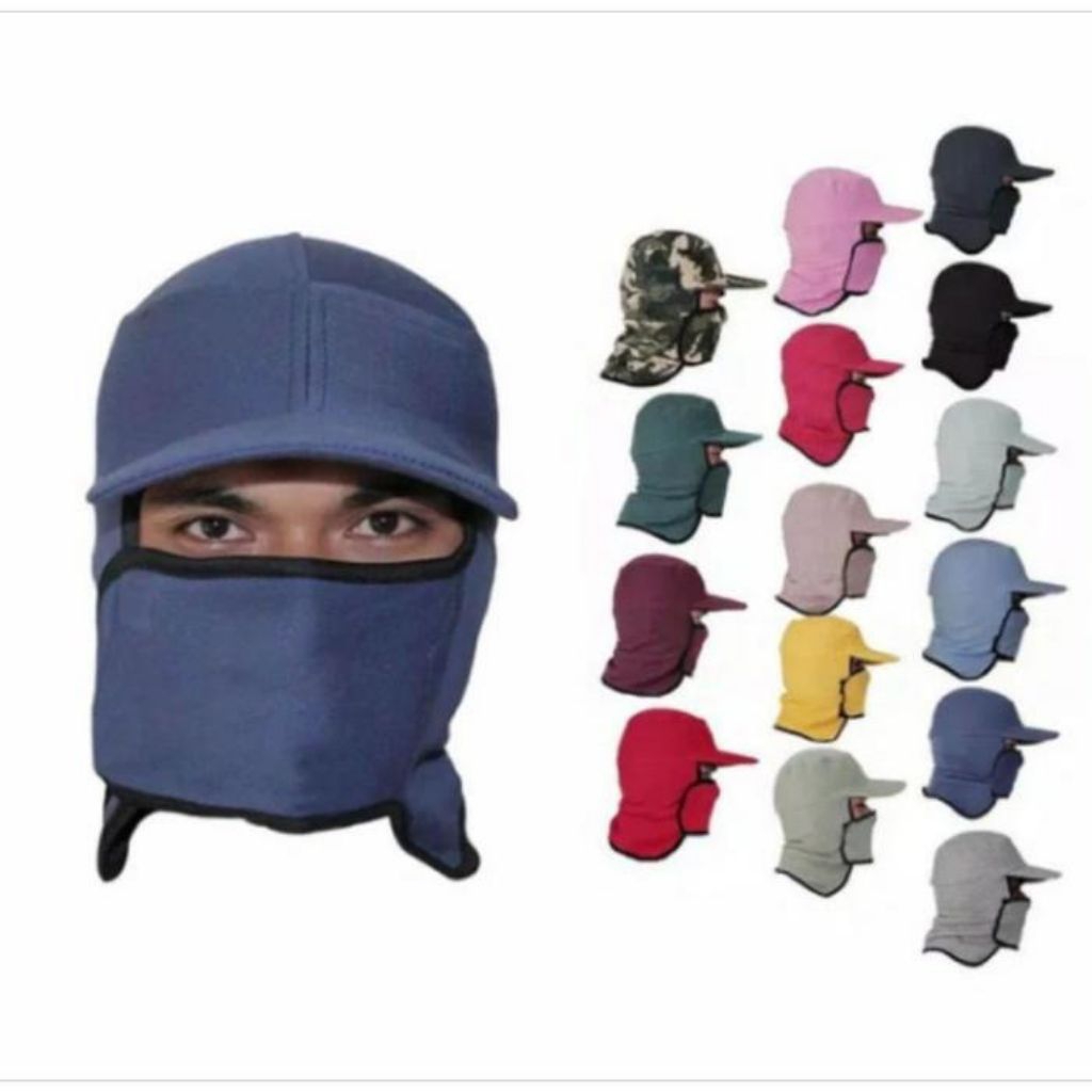 TOPI MANCING TOPI JEPANG TOPI NINJA TOPI MASKER | TOPI PETANI | TOPI PELINDUNG | TOPI NINJA MURAH