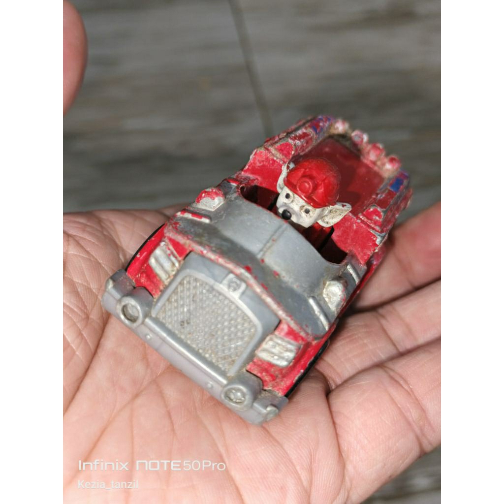 DIECAST DIE CAST JUALAN MAINAN MOBIL MOBILAN BESI METAL ALLOY ALOY ORIGINAL PAW PATROL TRUE METAL VE