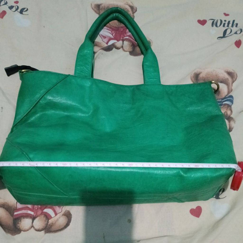 Preloved Tas Tote Kulit Asli