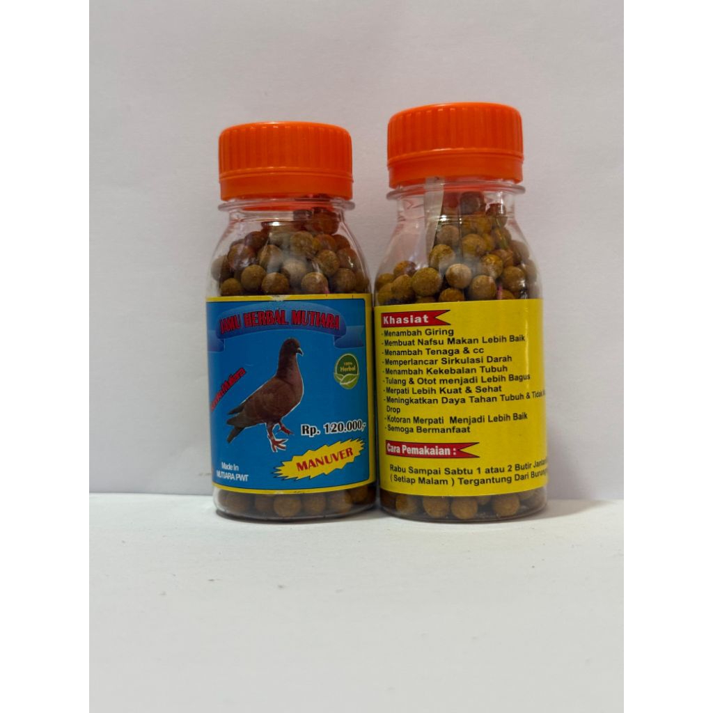 Manuver besar Jamu mutiara jamu herbal merpati mutiara manuver