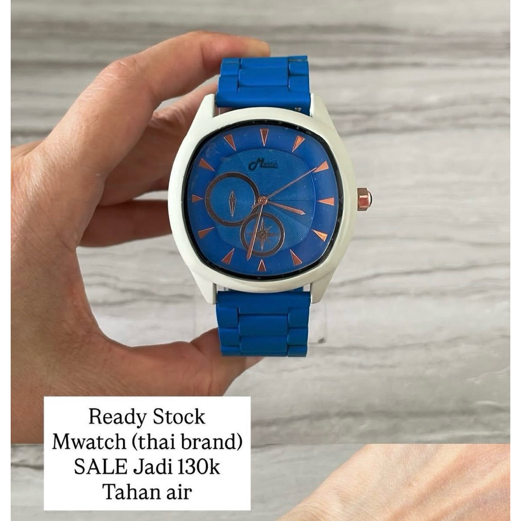 READY JAM MWATCH MATTE 2 TONE [MWATCH THAI BRAND] TERMURAH