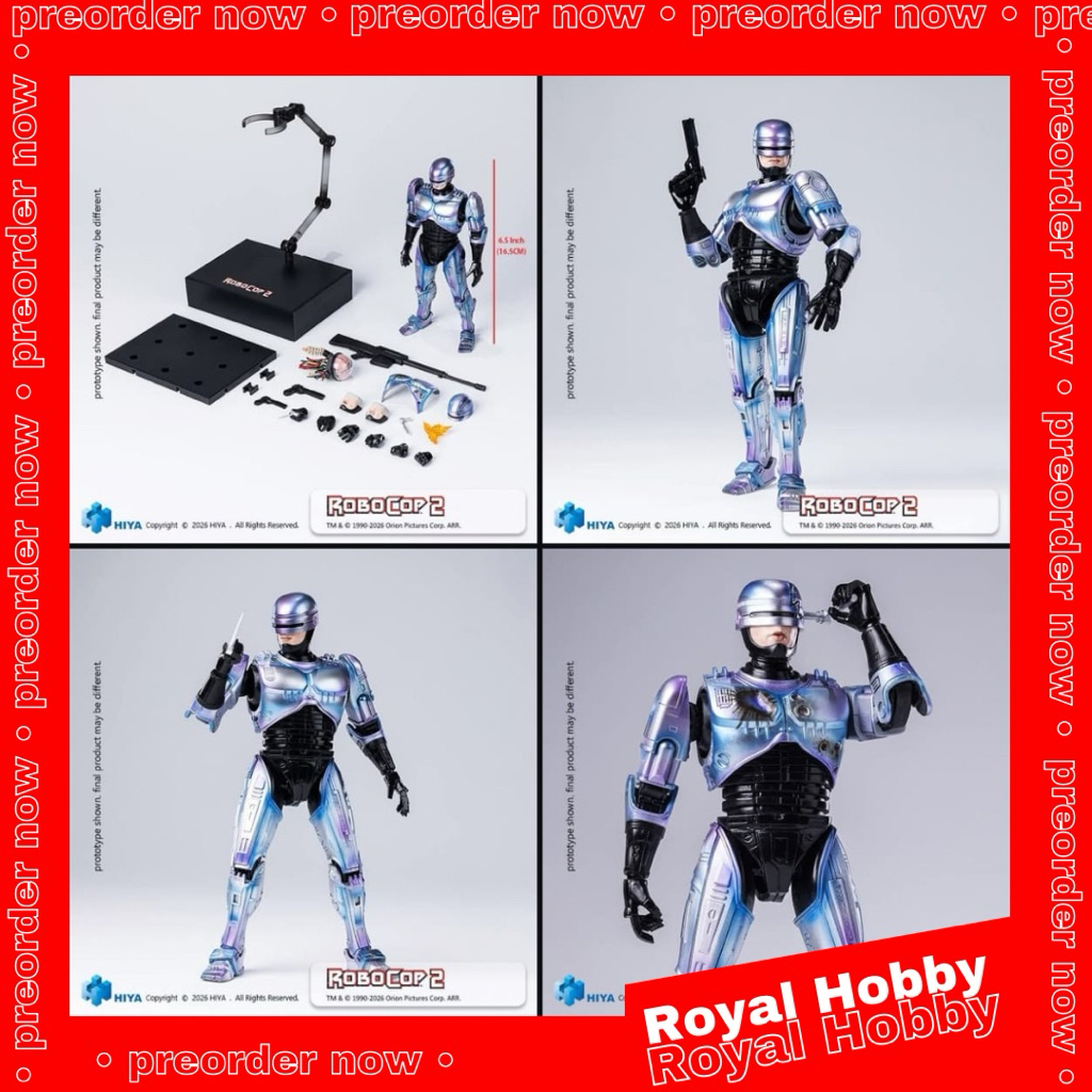 Hiya Toys 1/12 Robocop 2