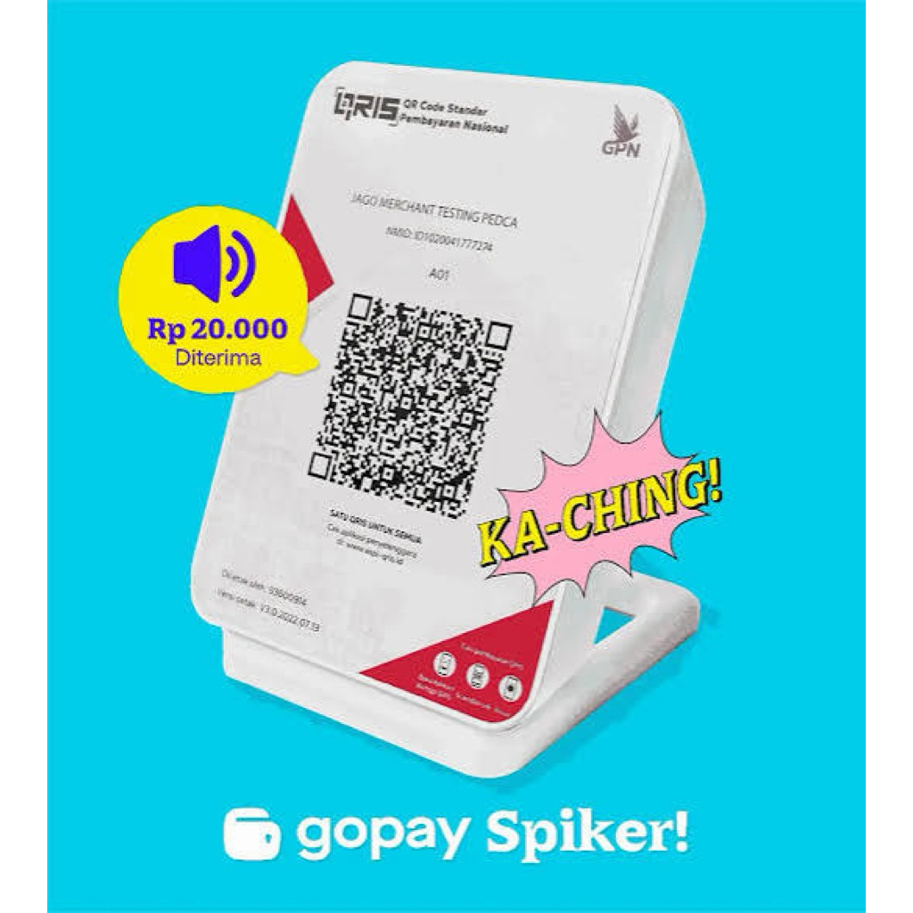 GoPay Speaker Resmi | Notifikasi Suara Transaksi Otomatis